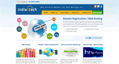 Desktop Screenshot of indiaittech.com